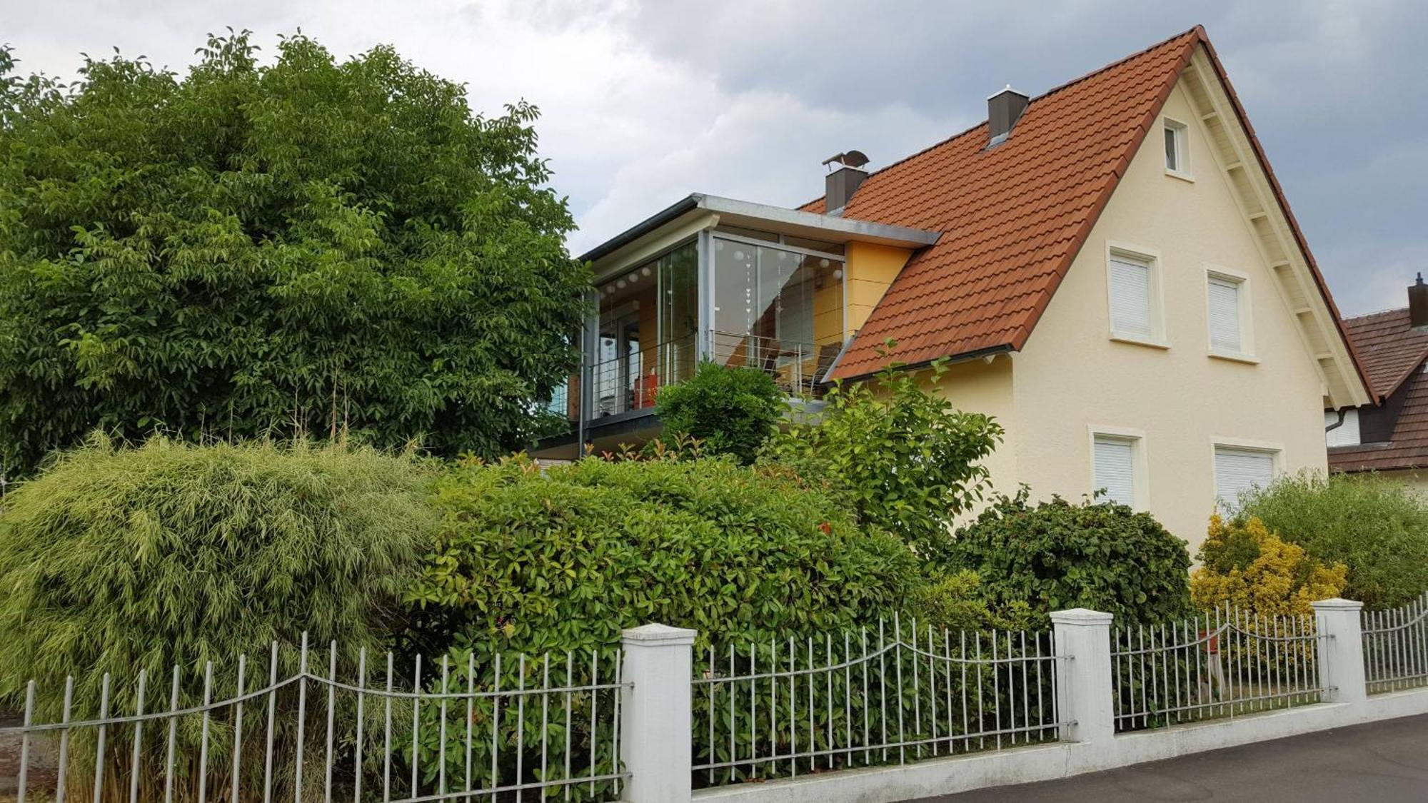Ferienwohnung Miezerle Steisslingen Bagian luar foto